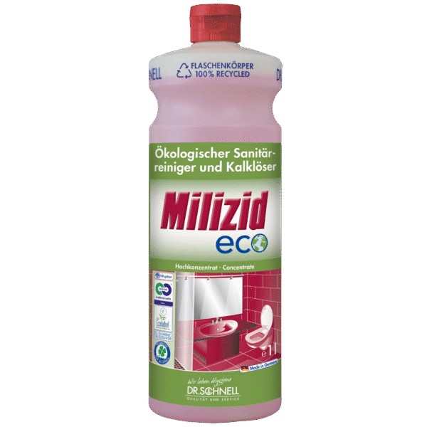 Milizid Eco - Ökoloogiline sanitaarruumide puhastusvahend ja katlakivieemaldusvahend